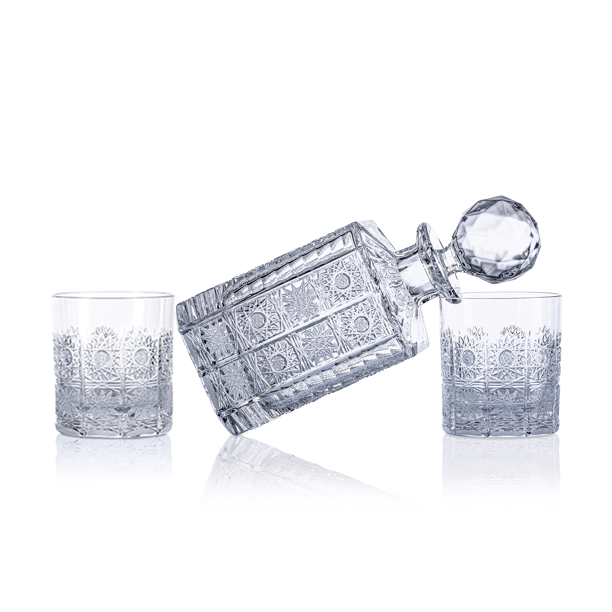 Whiskeykaraffe und Whiskeygläser ALENE Set Whiskeykaraffe und Whiskeygläser ALENE Set